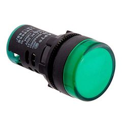 Indicatore luminoso da pannello 220V - verde EL805 