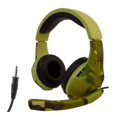 Cuffie gaming con microfono Tucci A4 - Verde chiaro camouflage MOB1100 Tucci