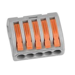 Connettore elettrico a molla con 5 terminali EL1390 