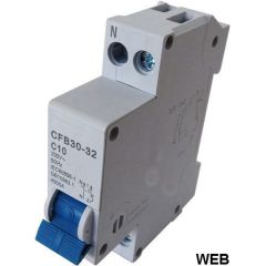 Interruttore magnetotermico 1P C20 EL1925 