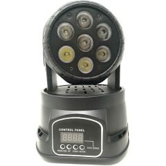 Proyector LED RGB 7x10W con cabezal giratorio SP550 