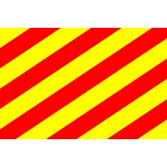 Bandiera nautica di segnalazione "Y" Yankee 150x180cm A9268 