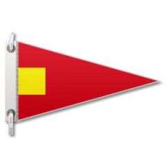 Bandiera Segnalazione Nautica Quarto Ripetitore 180x225cm FLAG235 
