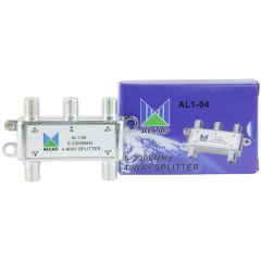 Splitter 4 uscite 5-2300mHz Alcad AL1-04 MT980 ALCAD