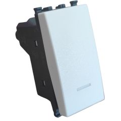 Interruttore unipolare bianco con spia compatibile Vimar Arké EL228 
