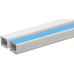 Canalina adesiva in PVC 25x16(0.6mm) 2m - confezione da 50 CNL2516AD Power-it