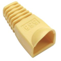 Copriconnettore per Plug RJ45 6.2mm Giallo F1021 Intellinet