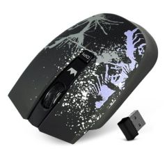 Mouse Wireless Purple CMM-930W Crown Micro