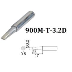 Punta di ricambio per stilo saldante 900M-T-3.2D, 3.2mm HAKKO K045 HAKKO