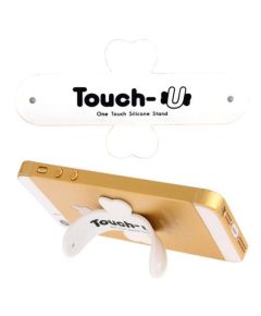 TOUCH-U - Silicone smartphone holder - White H649 
