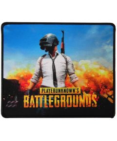 Mauspad 25x21 cm PlayerUnknowns Schlachtfeldcharakter mit Helm und Gewehr P1165 