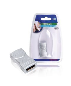 High Speed ??HDMI mit HDMI Buchse Ethernet Adapter - HDMI Stecker Schwarz ND1615 HQ