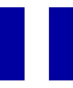 Numeric Flag Nautical Signaling "9" 60x50cm FLAG225 