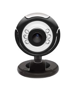 2MP Webcam with Microphone and USB LED 30FPS PC Plug & Play Smart Working Webinar A9128 