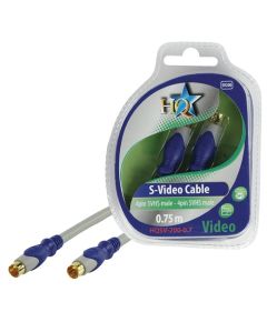 S-Video Cavo S-Video Maschio - S-Video Maschio 0.75 m Grigio ND1287 HQ