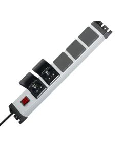 Power strip for rack 19 "5 compartments Schuko - Kopp EL2086 Kopp