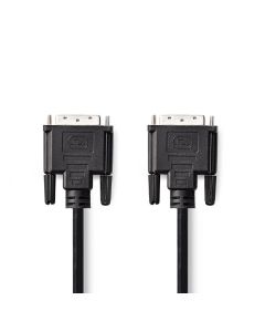 Cavo DVI Maschio DVI-D 24+1 Pin Maschio DVI-D 24+1 Pin 10m ND4390 Nedis