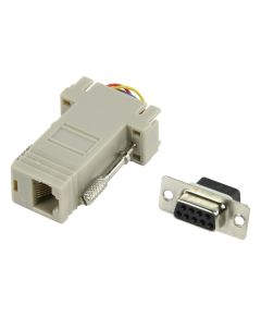 Adattore di Serie D-SUB 9-Pin Femmina - RJ45 (8P8C) Femmina ND4872 Valueline
