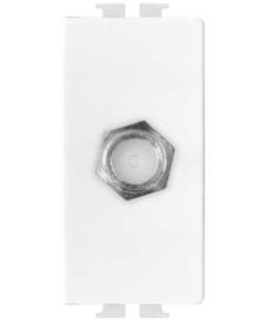 Matix Compatible White Recessed Satellite Screw TV Socket EL2068 