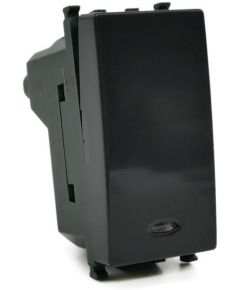 Vimar compatible diverter with black indicator light EL2214 