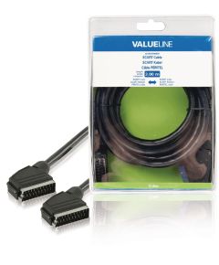 Cavo SCART maschio 3m nero ND6718 Valueline