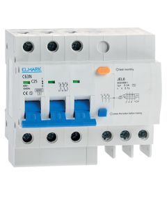 JEL6 C16 3P 16A / 300MA disyuntor de corriente residual electrónico de corriente residual EL3046 Elmark
