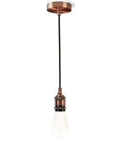 E27 ceiling light copper color 1.50m WB1480 Nedis