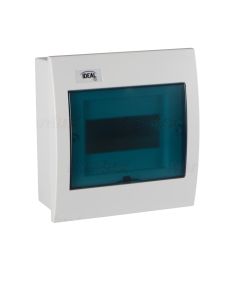 KDB 400V IP30 series flush-mounted electrical distribution panel with 6 Kanlux modules KA2075 Kanlux