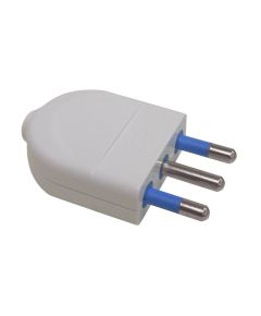 Enchufe eléctrico simple 2P+T 16A EL3163 Globex
