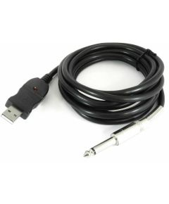 Cavo audio mono jack audio 6.35mm-USB 3m WB1622 