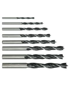 Punte per trapano per legno 8 pezzi 3-10mm Sthor D1140 Sthor