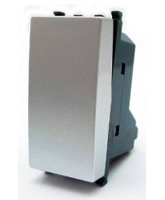 Interruptor unipolar gris 16A 250V compatible con Vimar Plana EL2265 