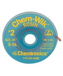 Desoldering braid 1.27mmx1.5m ND4595 ChemWik