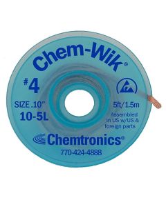 Desoldering braid 2.54mmx1.5m ND6201 ChemWik