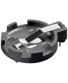 Support for CR2012 to CR2032 button cell batteries by 2 pin circuit F1555 Goobay