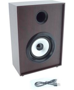 5W wiederaufladbarer Bluetooth-Lautsprecher aus Holz mit 3,5-mm-AUX-Eingang WB125 