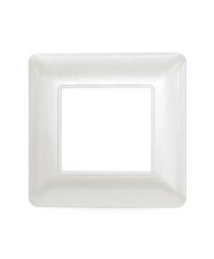 Placca 3 posti bianco perla compatibile Matix EL2377 