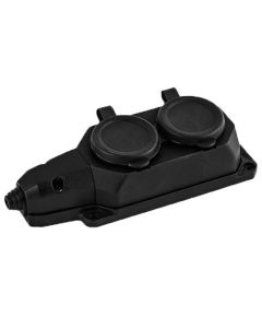 Presa schuko 2 posti con messa a terra IP44 Vito EL1467 Vito