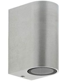 Lampada applique da esterno 2xGU10 98x145x67mm IP44 grigio EL2535 Vito