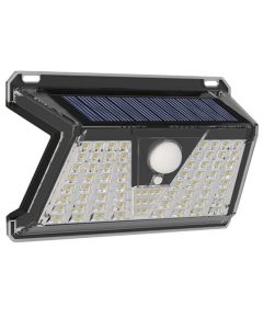 3W 170Lm LED solar spotlight cold light with PIR and twilight sensor EL3056 Vito