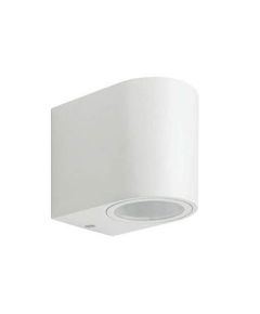 Lampada applique da esterno GU10 98x80x67mm IP44 bianco EL341 Vito