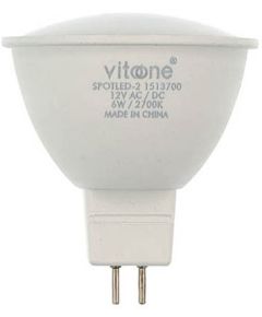 LED bulb GU5.3 MR16 6W 528Lm 6400K cold light 12VDC EL2272 Vito