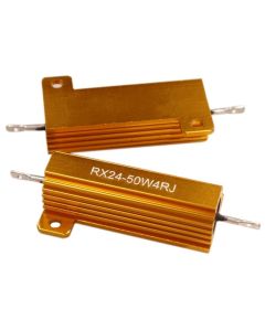 Aluminum resistor 50W 5% 4RJ RX24 SP513 