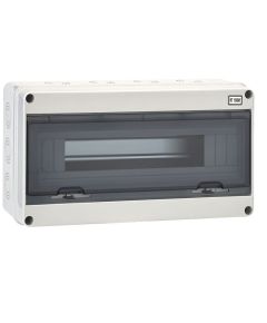 Panel de control de pared 18 módulos con puerta transparente - pequeño EL192 