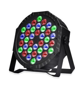 Mini Faro strobo RGB a 36 LED 36W programmabile L404 