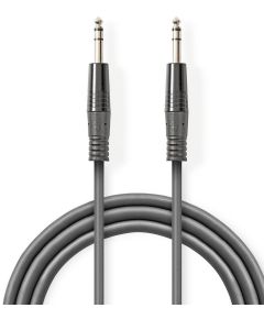 Balanced Audio Cable | 6.35 mm Male-6.35 mm Male | 3.0 m ND2065 Nedis