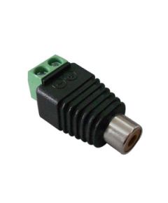 Adaptateur de prise RCA pour bornes à vis Z318 