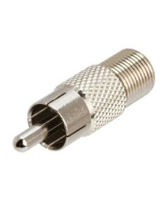 Adaptateur RCA mâle - F femelle avec isolation en téflon Q824 