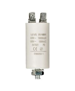 Condensatore 1.0uf / 450 v + Earth ND1215 Fixapart