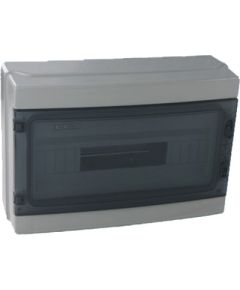 Wall Switchboard 18 modules with transparent door EL180 FATO